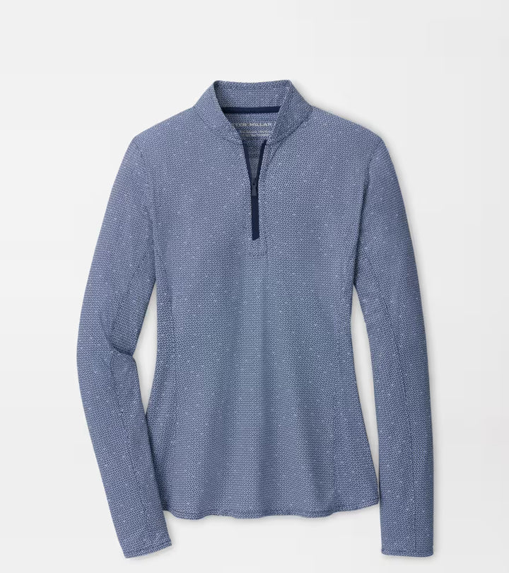 Peter Millar Shadebreak Full Bloom Lightweight Sunshirt: Navy
