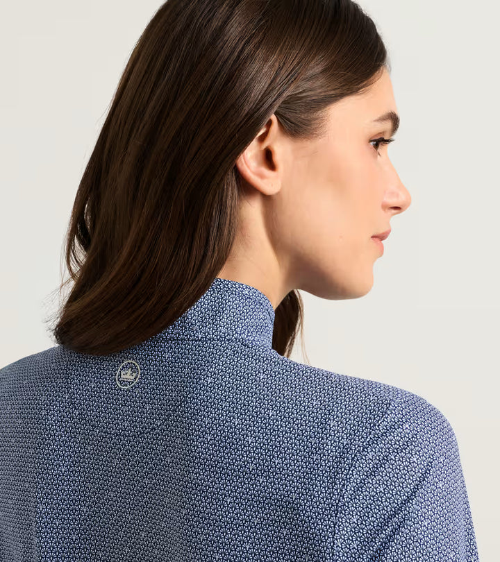 Peter Millar Shadebreak Full Bloom Lightweight Sunshirt: Navy