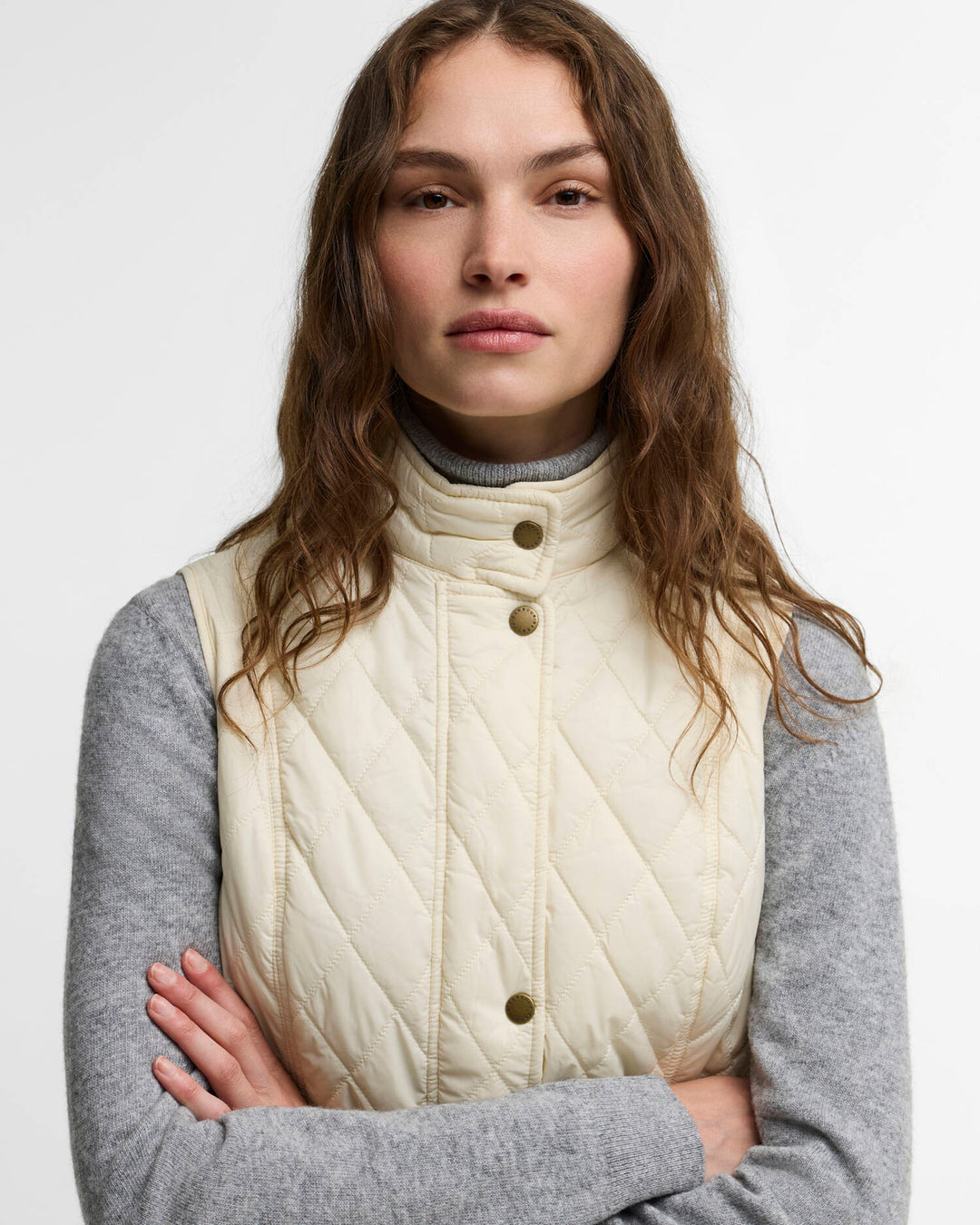 Barbour Womens Otterburn Gilet: Summer Pearl