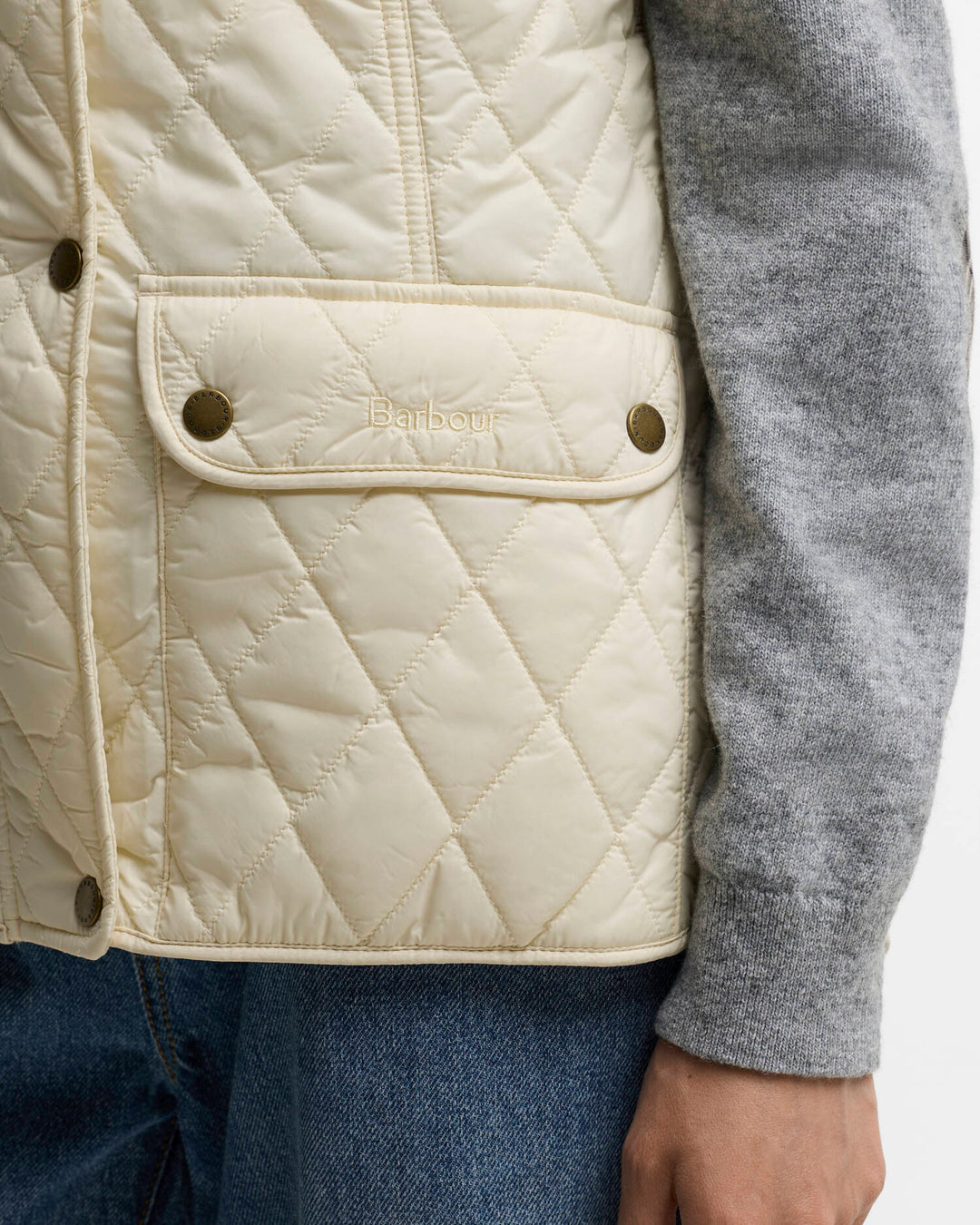 Barbour Womens Otterburn Gilet: Summer Pearl