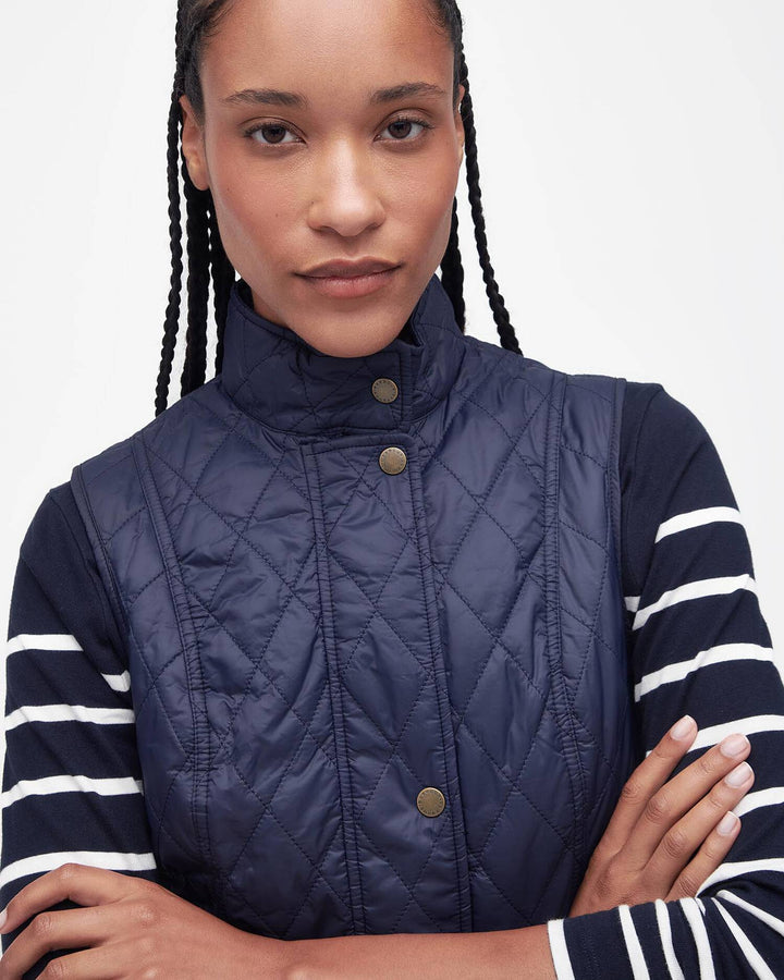 Barbour Womens Otterburn Gilet: Navy