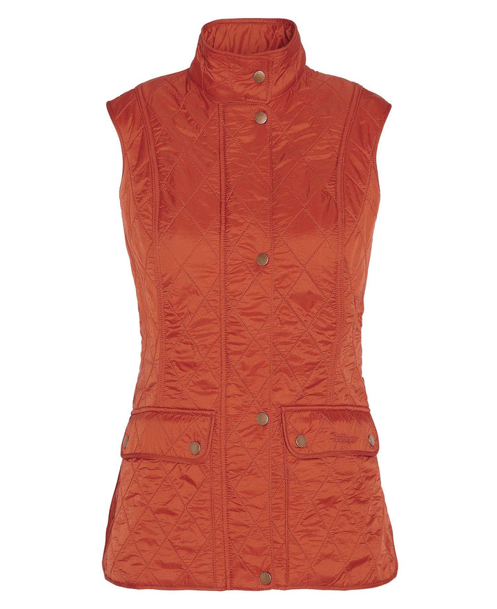 Barbour Wray Gilet: Spiced Pumpkin