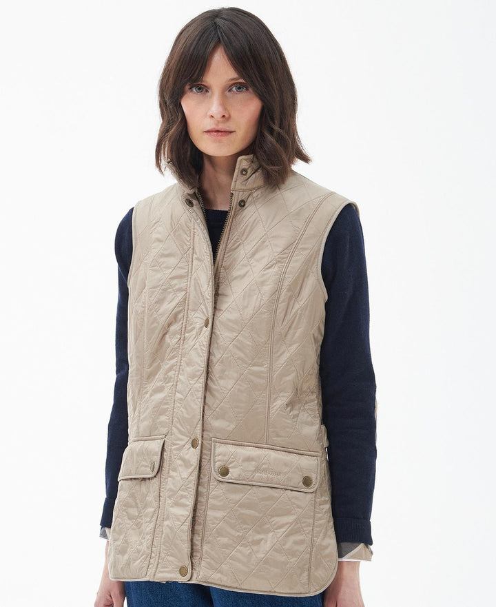 Barbour Wray Gilet: Light Fawn