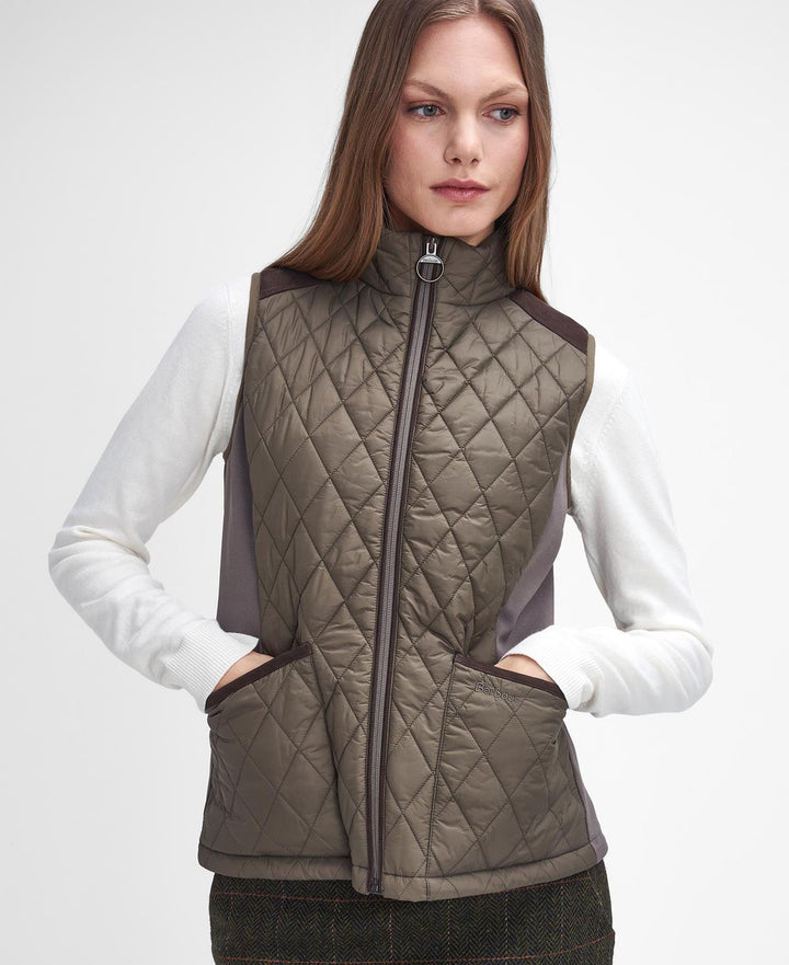 Barbour Highfield Gilet: Winter Moss/Classic