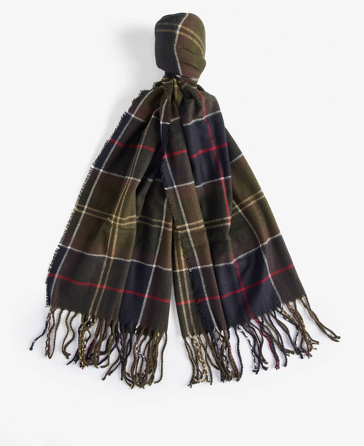 Barbour Dover Beanie & Hailes Scarf Gift Set: Classic