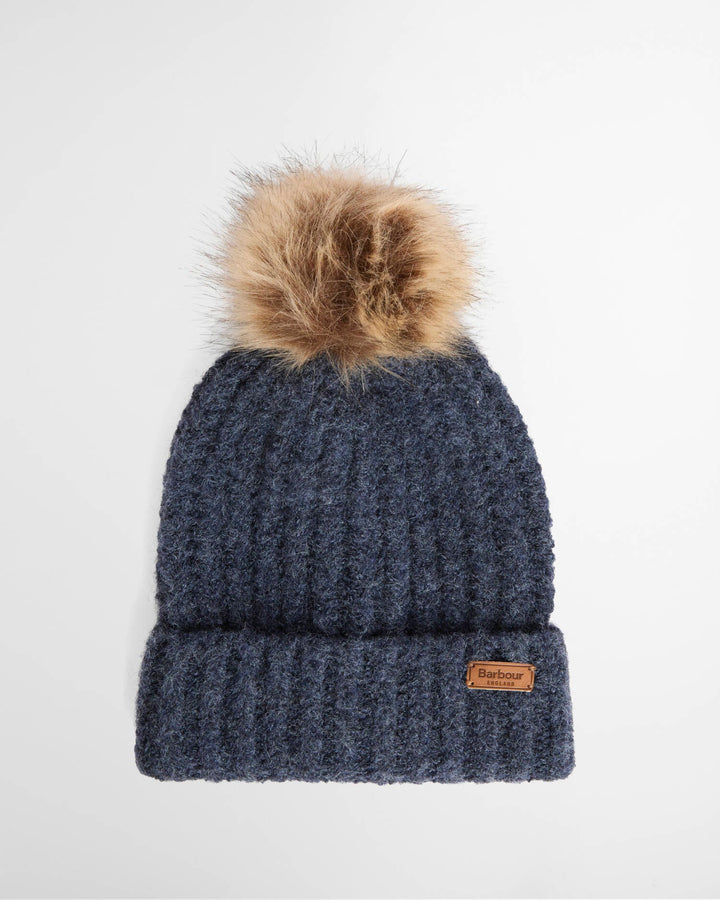 Barbour Saltburn Beanie & Tartan Scarf Gift Set: Birchwood