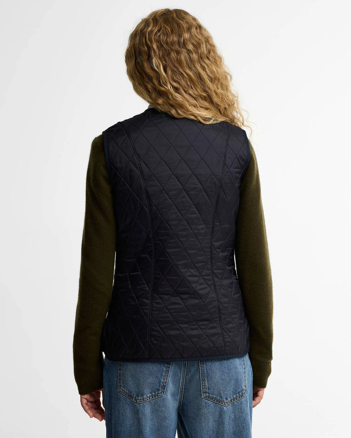 Barbour Women's Fleece Betty Liner: Navy