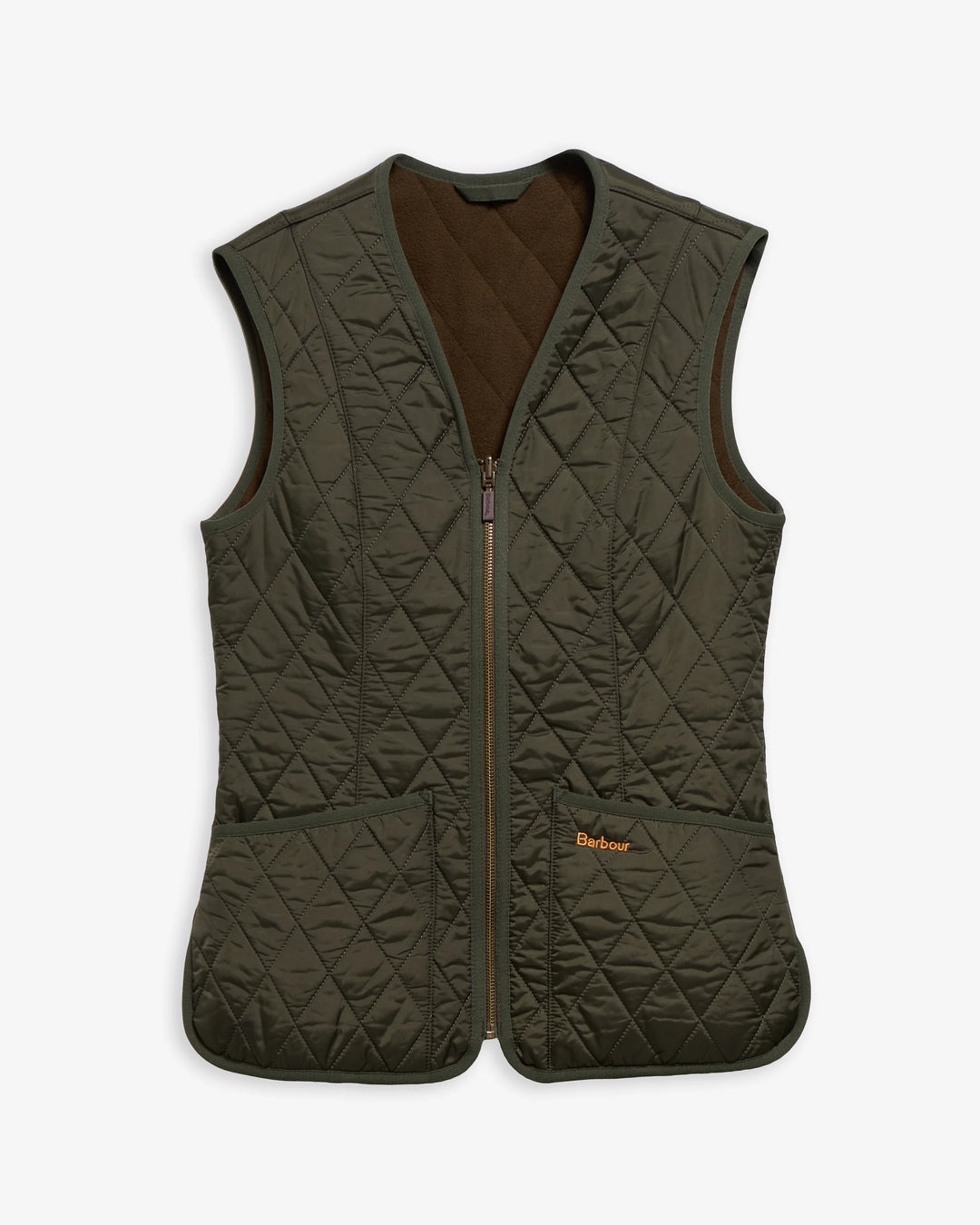 Barbour Women's Fleece Betty Liner: Dark Olive