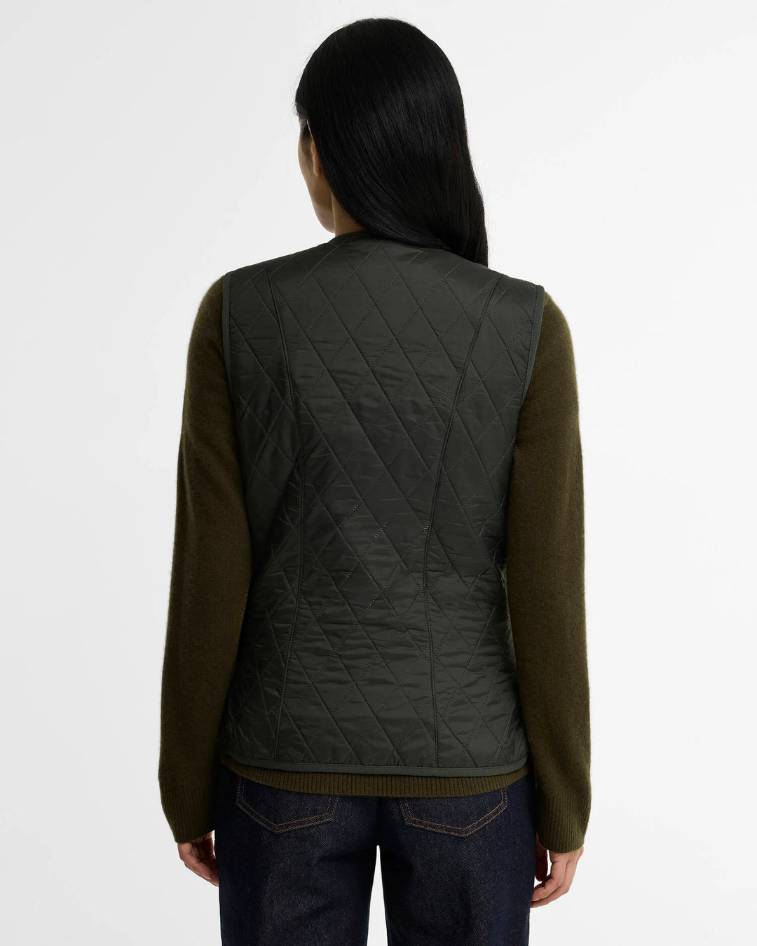 Barbour Women's Fleece Betty Liner: Dark Olive