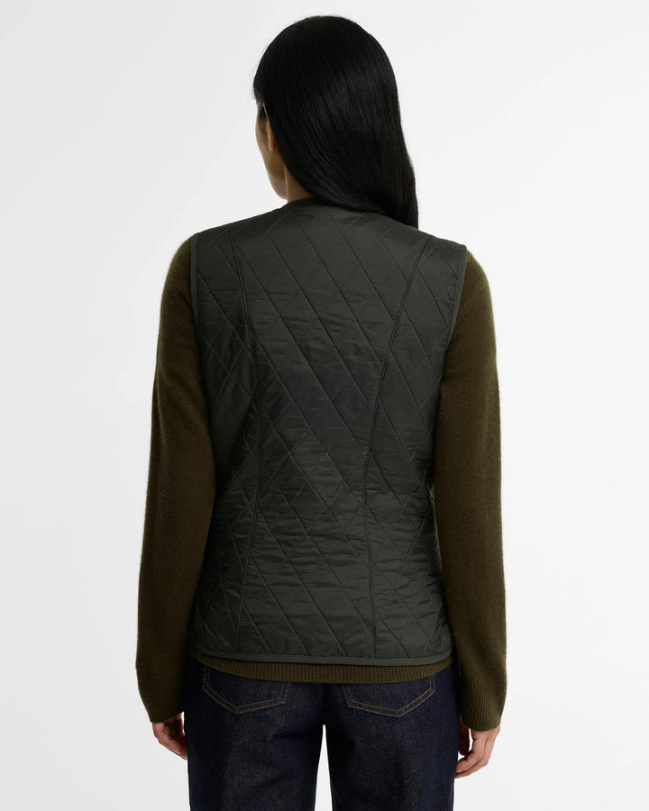 Barbour Women's Fleece Betty Liner: Dark Olive