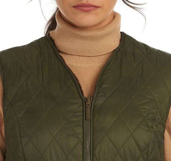 Barbour Hornbeam Liner  - Olive/Dark Brown