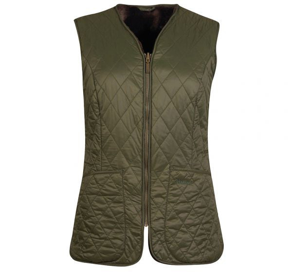 Barbour Hornbeam Liner  - Olive/Dark Brown