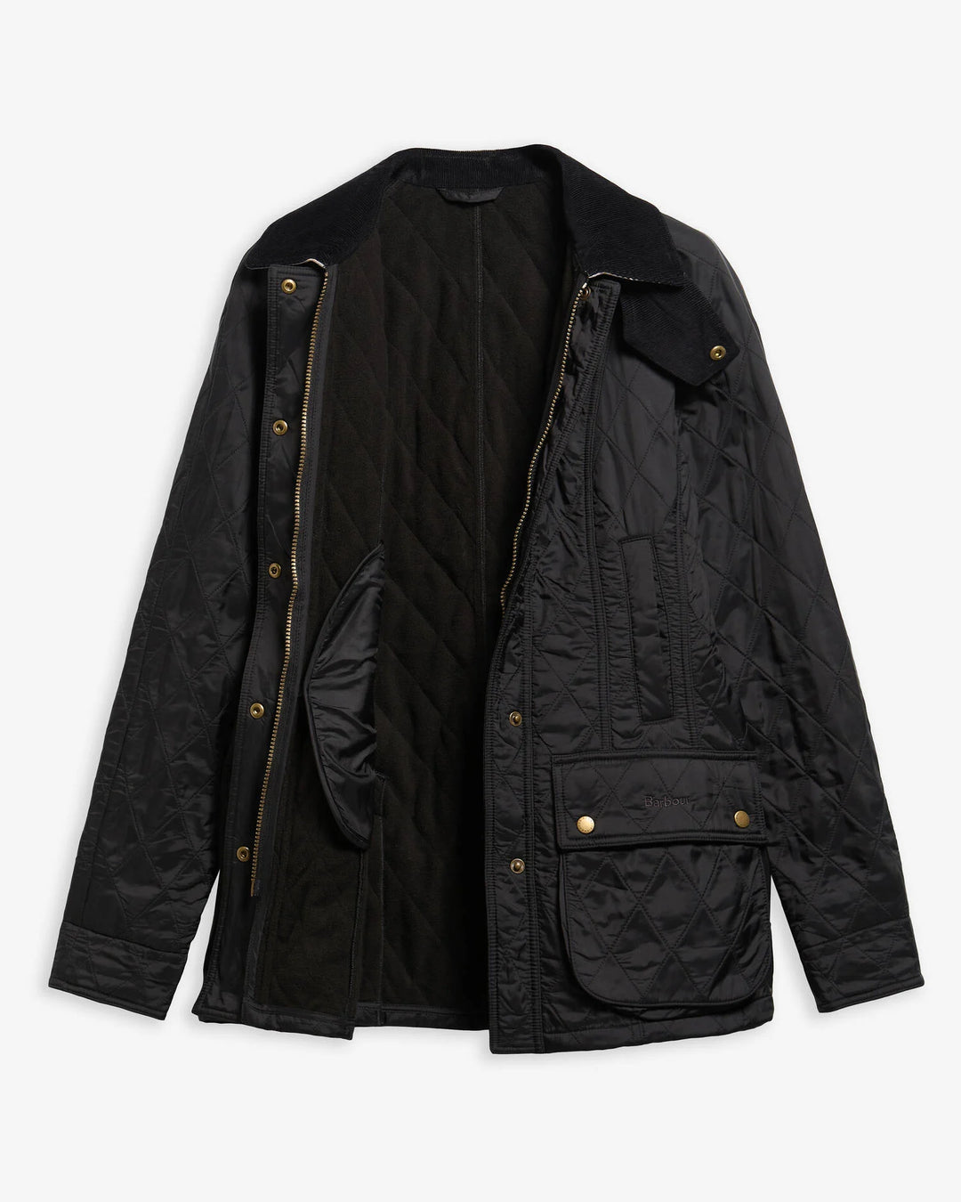 Barbour Beadnell Polarquilt Jacket: Black
