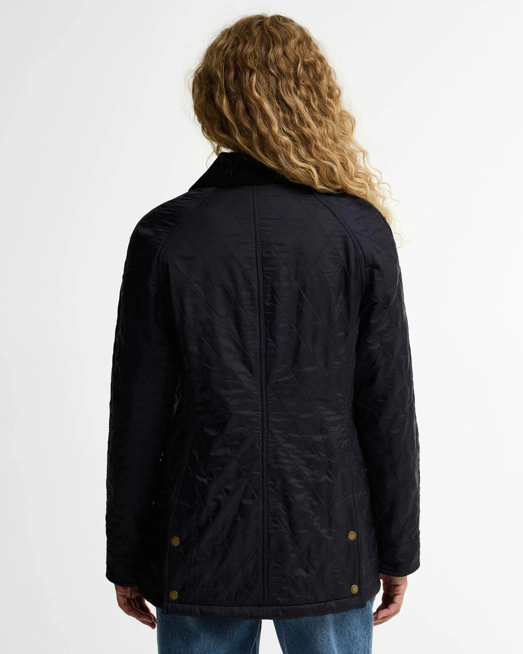 Barbour Beadnell Polarquilt Jacket: Navy