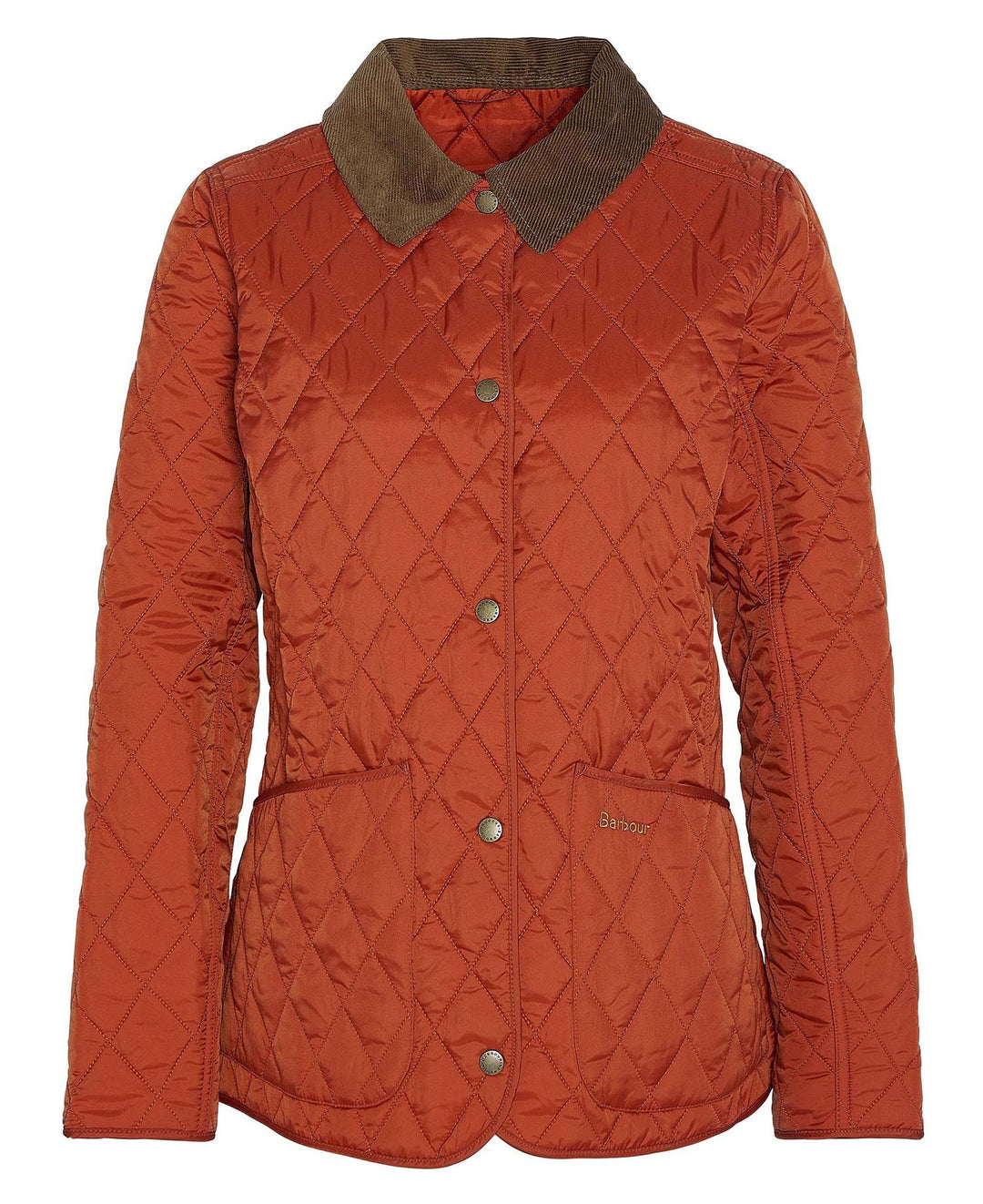 Barbour Annandale Quilted Jacket: Spiced Pumpkin