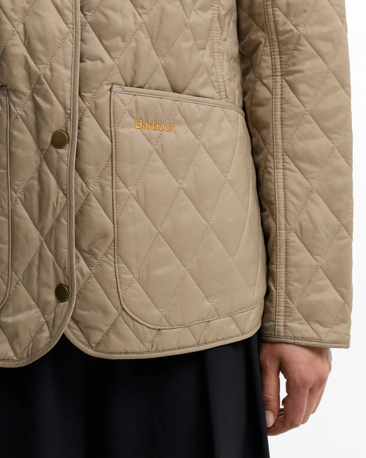 Barbour Annandale Quilted Jacket: Sand Dune