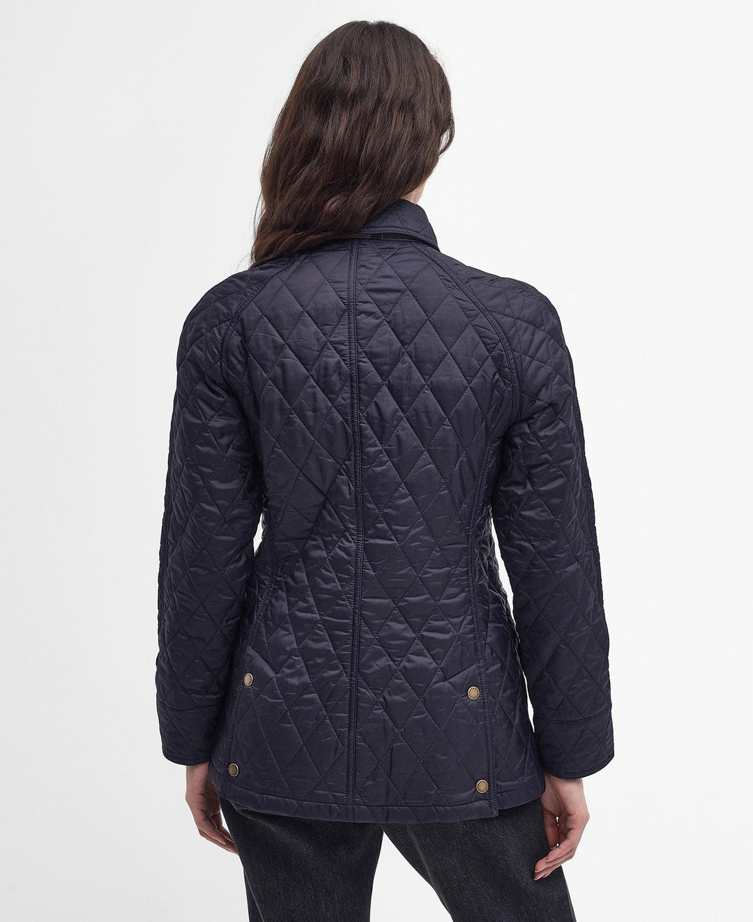 Barbour Summer Beadnell Quilted Jacket: Navy