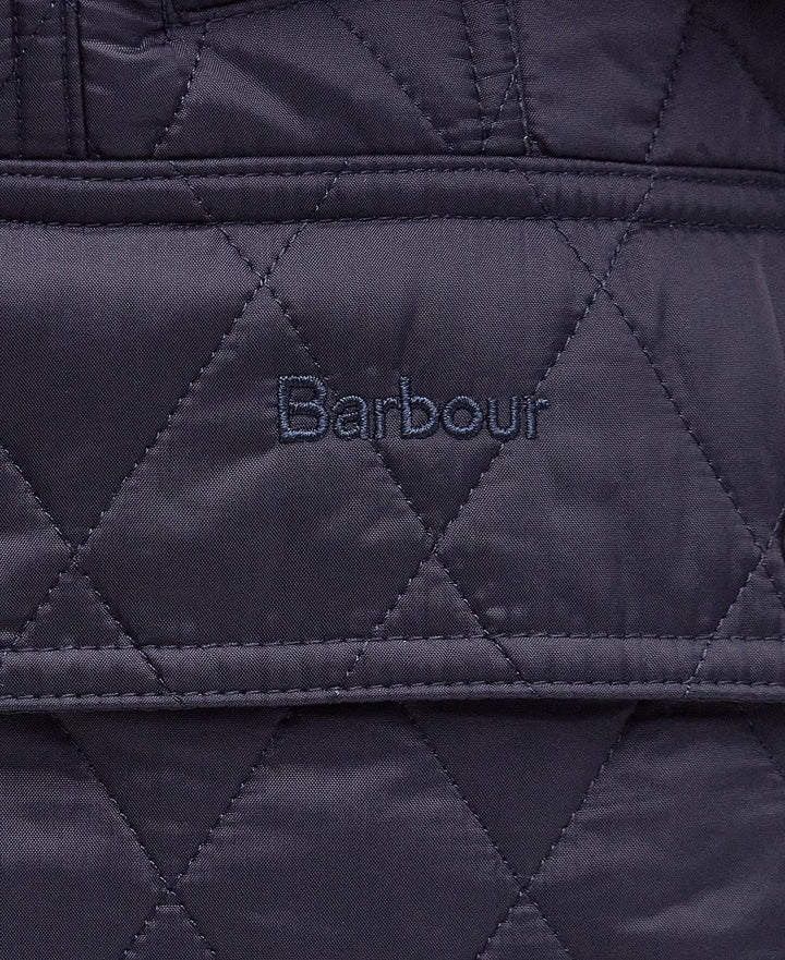 Barbour Summer Beadnell Quilted Jacket: Navy