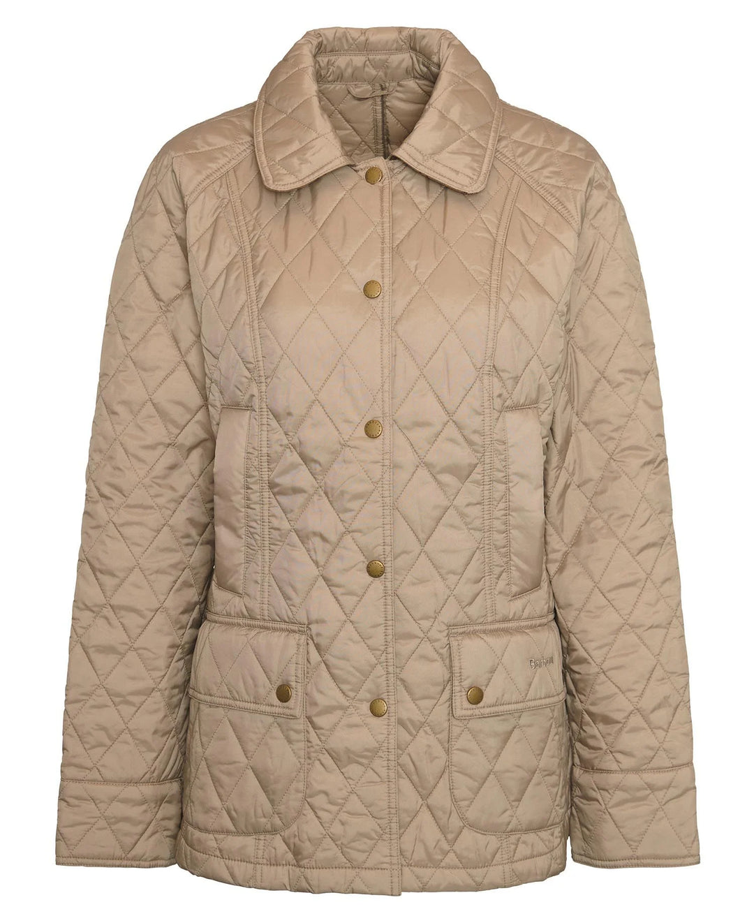 Barbour Summer Beadnell Quilted Jacket: Sand Dune