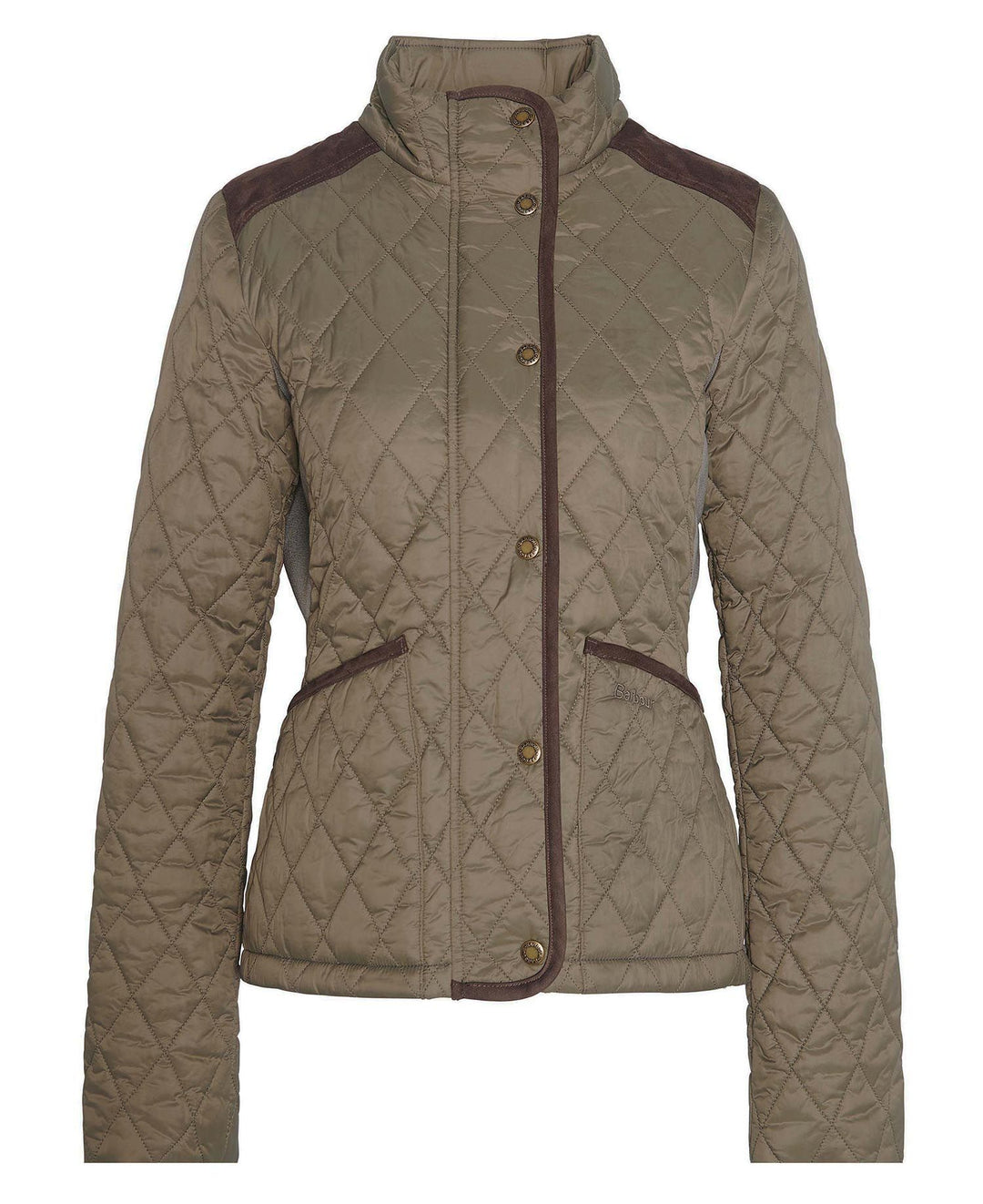 Barbour Highfield Quilted Jacket: Winter Moss/Classic