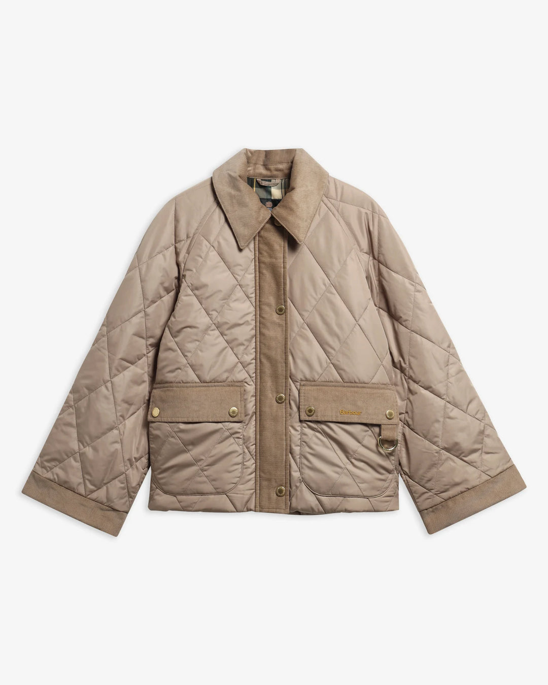Barbour Kilnwick Quilted Jacket: Lt Trench/Ancient