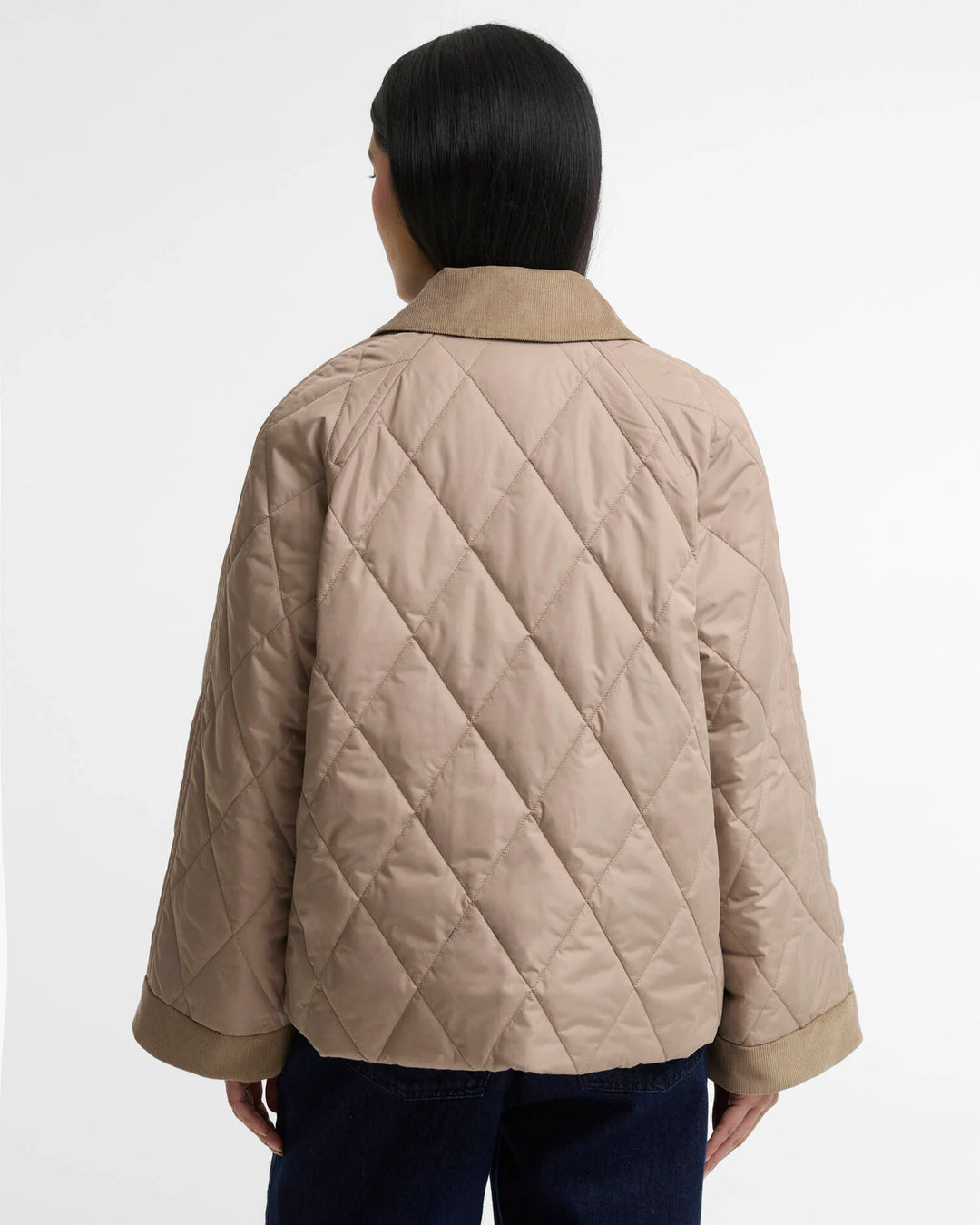 Barbour Kilnwick Quilted Jacket: Lt Trench/Ancient