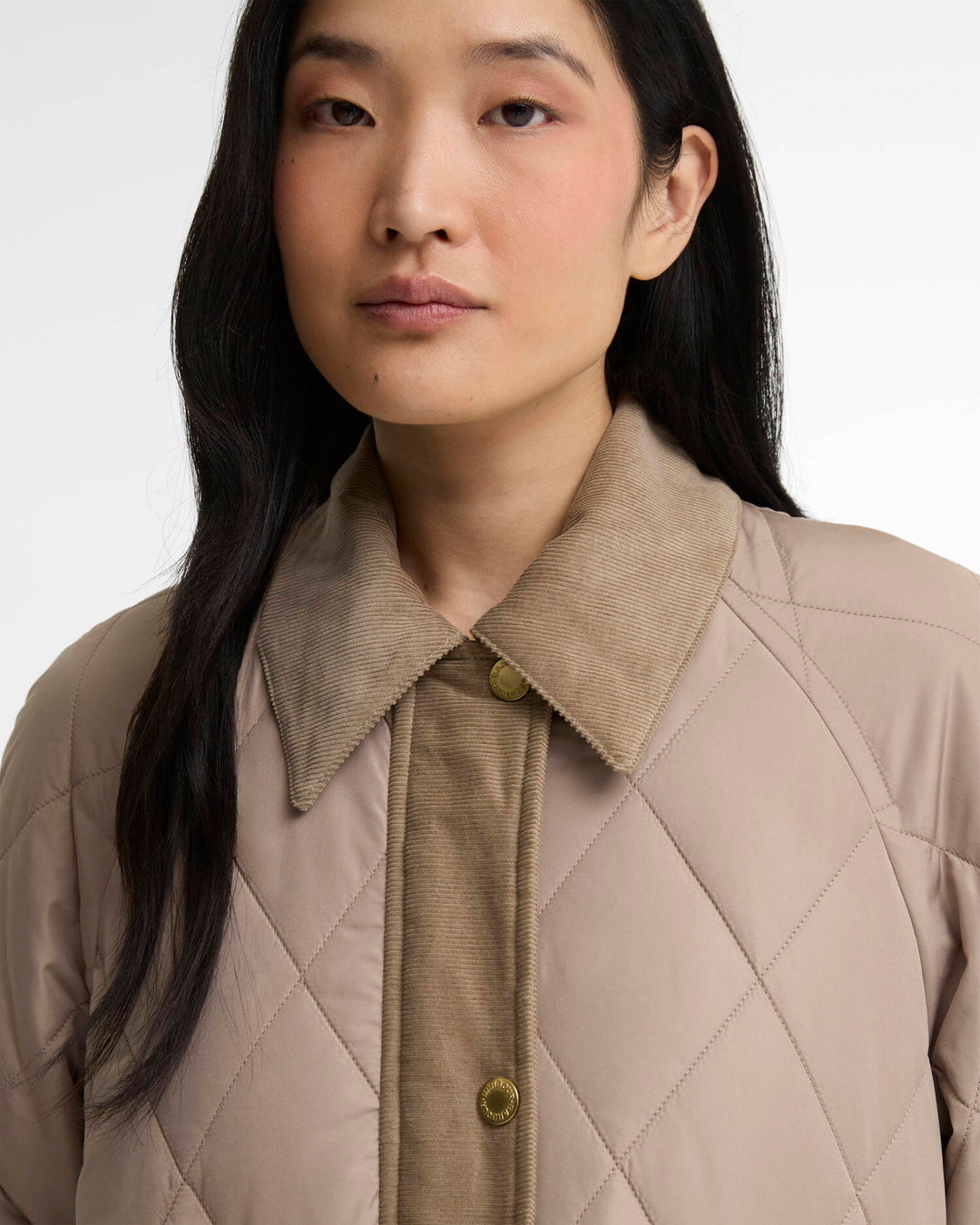 Barbour Kilnwick Quilted Jacket: Lt Trench/Ancient