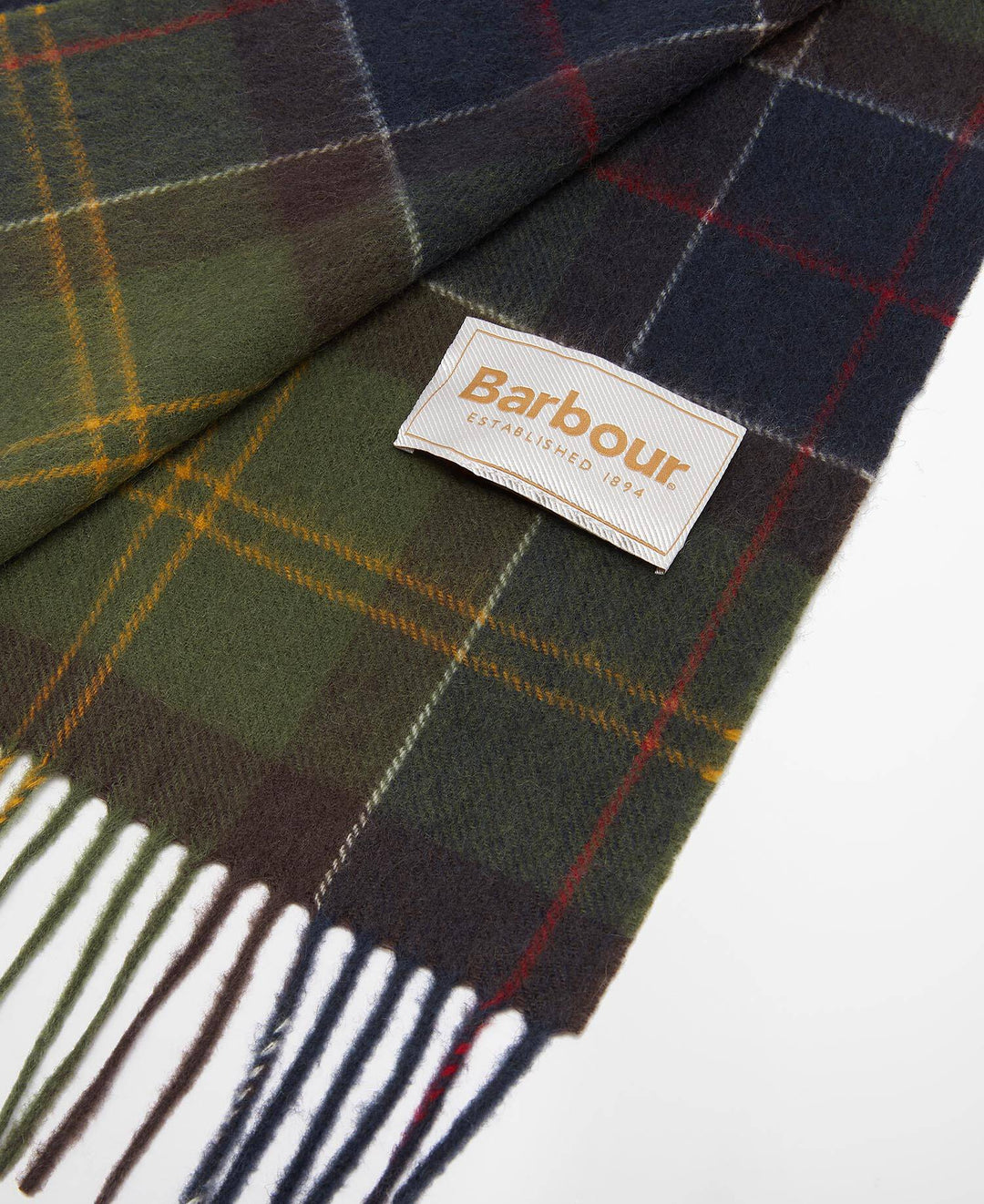 Barbour Tartan Scarf: Classic Tartan