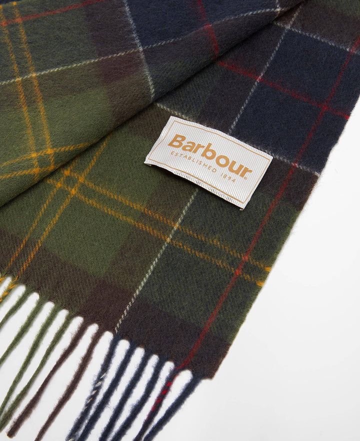 Barbour Tartan Scarf: Classic Tartan