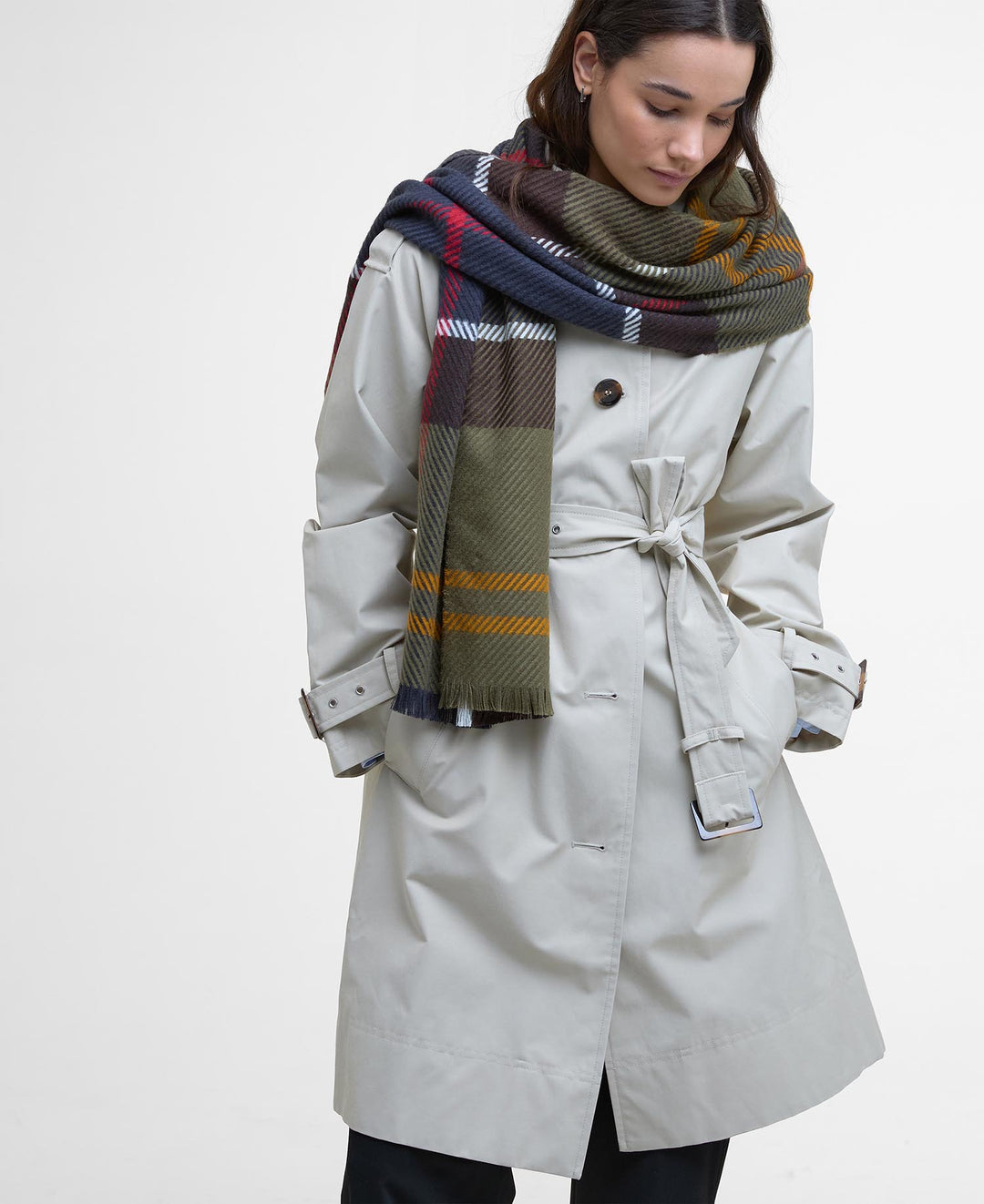 Barbour Blair Tartan Scarf: Classic Tartan