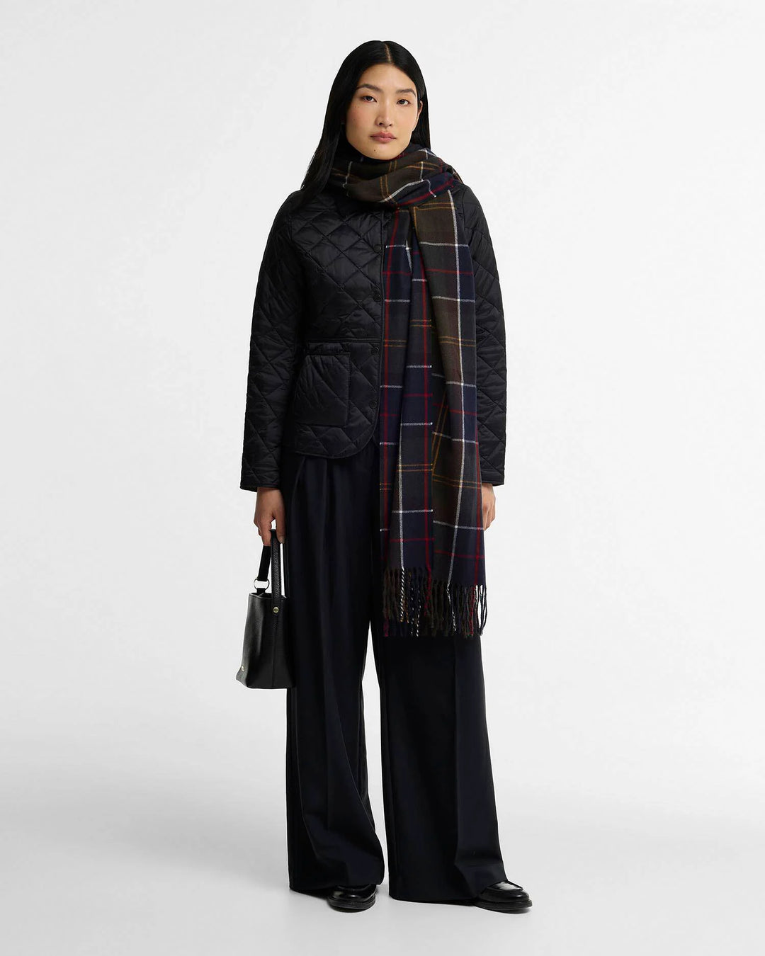 Barbour Hailes Tartan Scarf: Classic Tartan