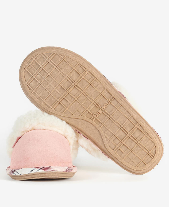 Barbour Lydia Mule Slippers - Pink