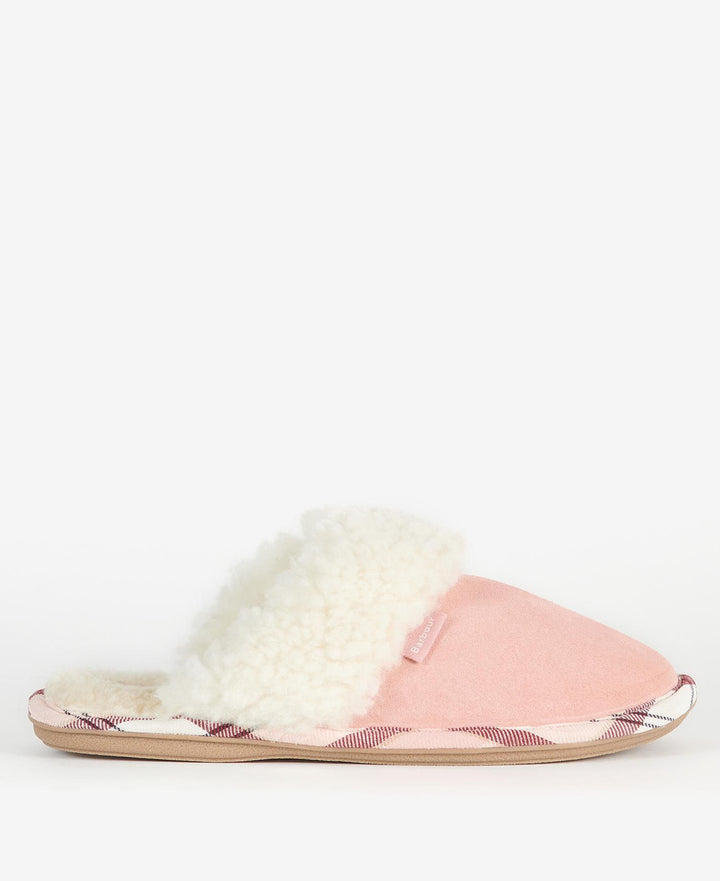 Barbour Lydia Mule Slippers - Pink