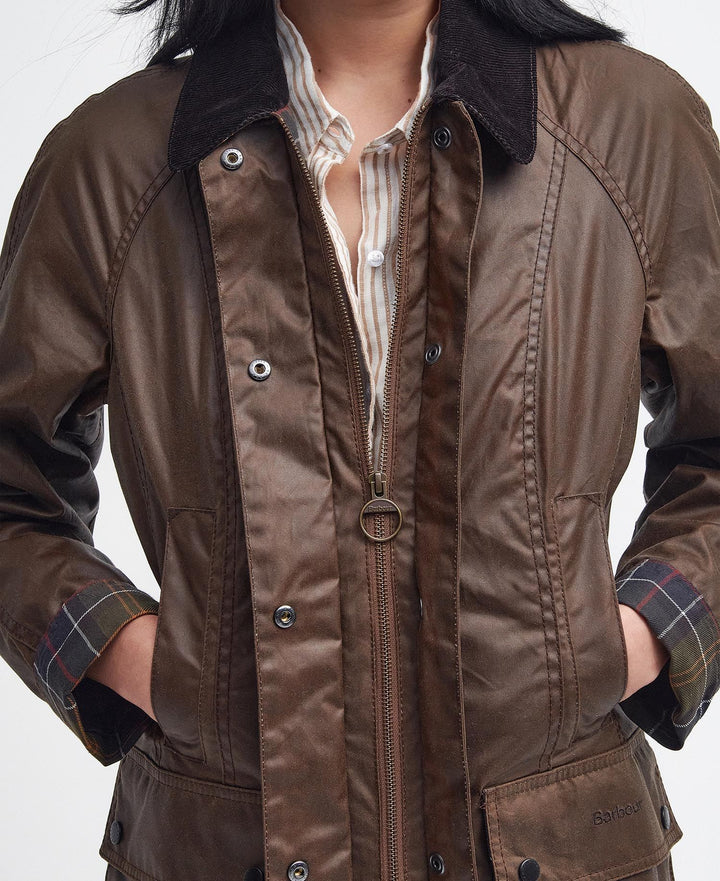 Barbour Beadnell® Waxed Jacket: Bark