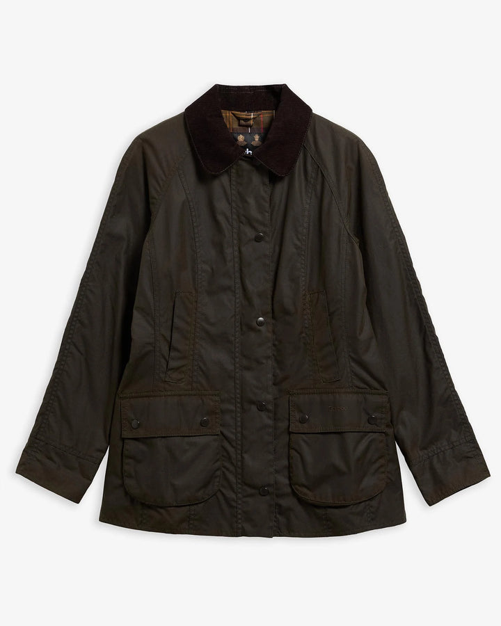 Barbour Classic Beadnell® Waxed Jacket: Olive