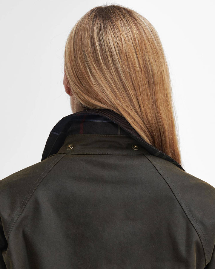 Barbour Women's Acorn Waxed Jacket: Olive