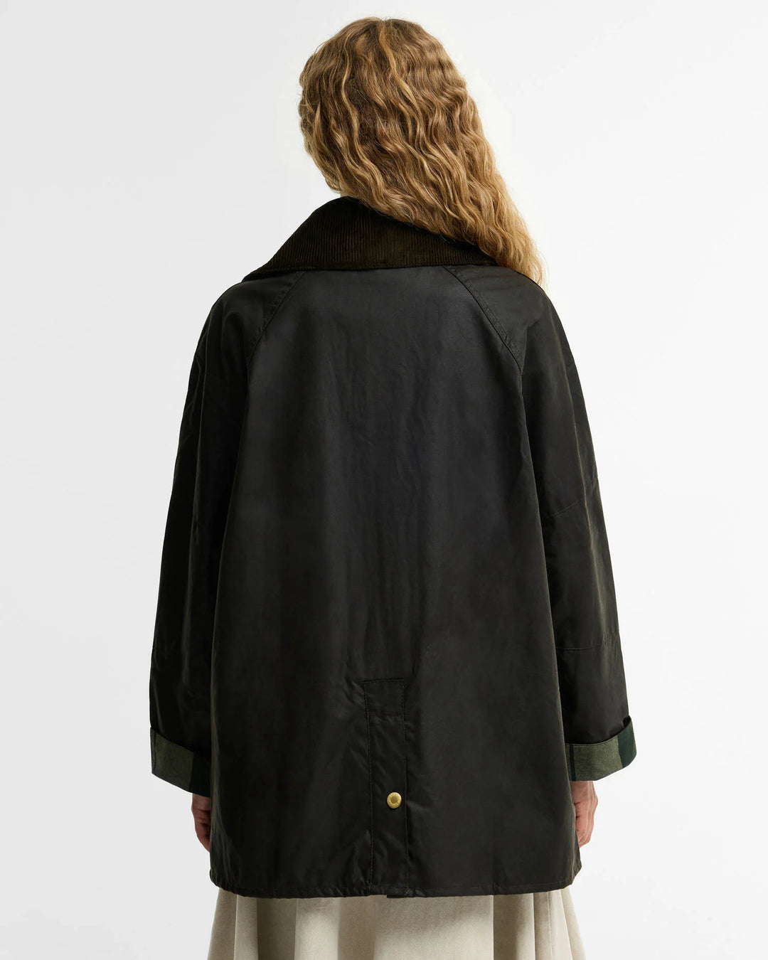 Barbour Allerston Waxed Jacket: Olive/Ancient