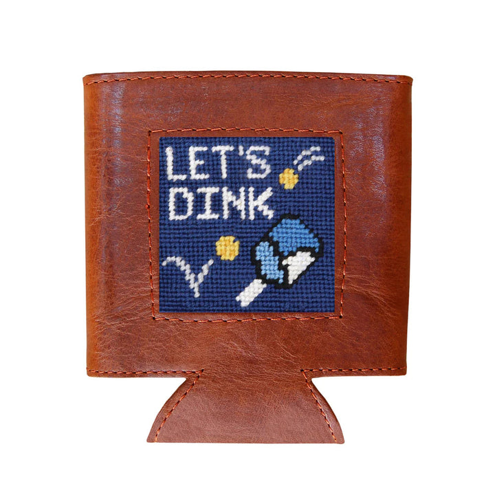 Smathers and Branson Let's Dink Needlepoint Can Cooler