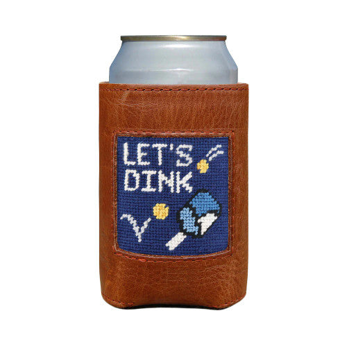 Smathers and Branson Let's Dink Needlepoint Can Cooler