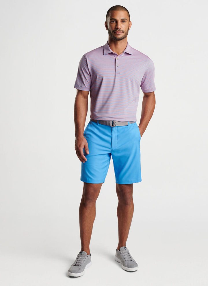 Peter Millar Hales Performance Jersey Polo: Liberty Blue