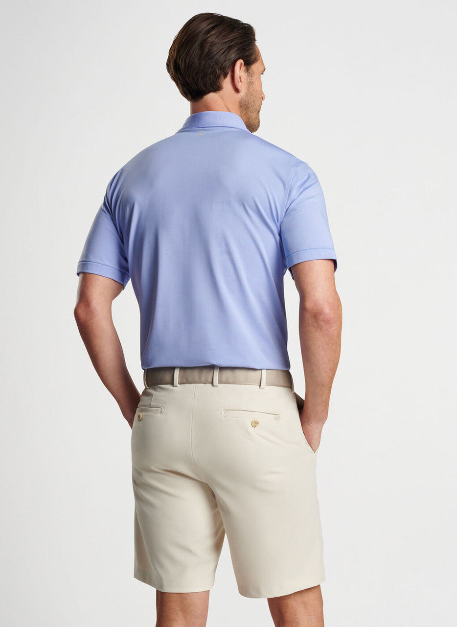 Peter Millar Jubilee Stripe Performance Polo: Liberty Blue