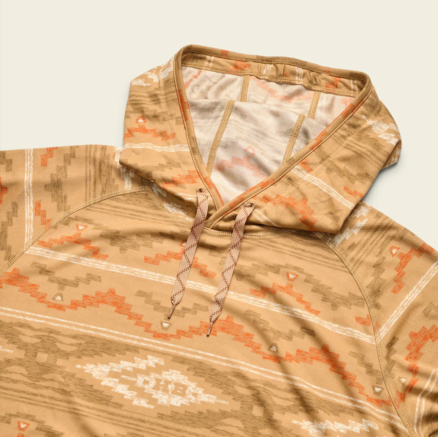 Howler Brothers Loggerhead Hoodie: Terranova - Toltec Tan