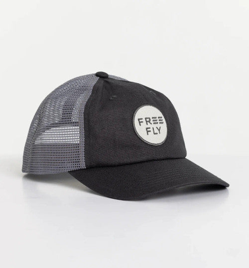 Free Fly Low Pro Badge Trucker Hat: Wash Navy