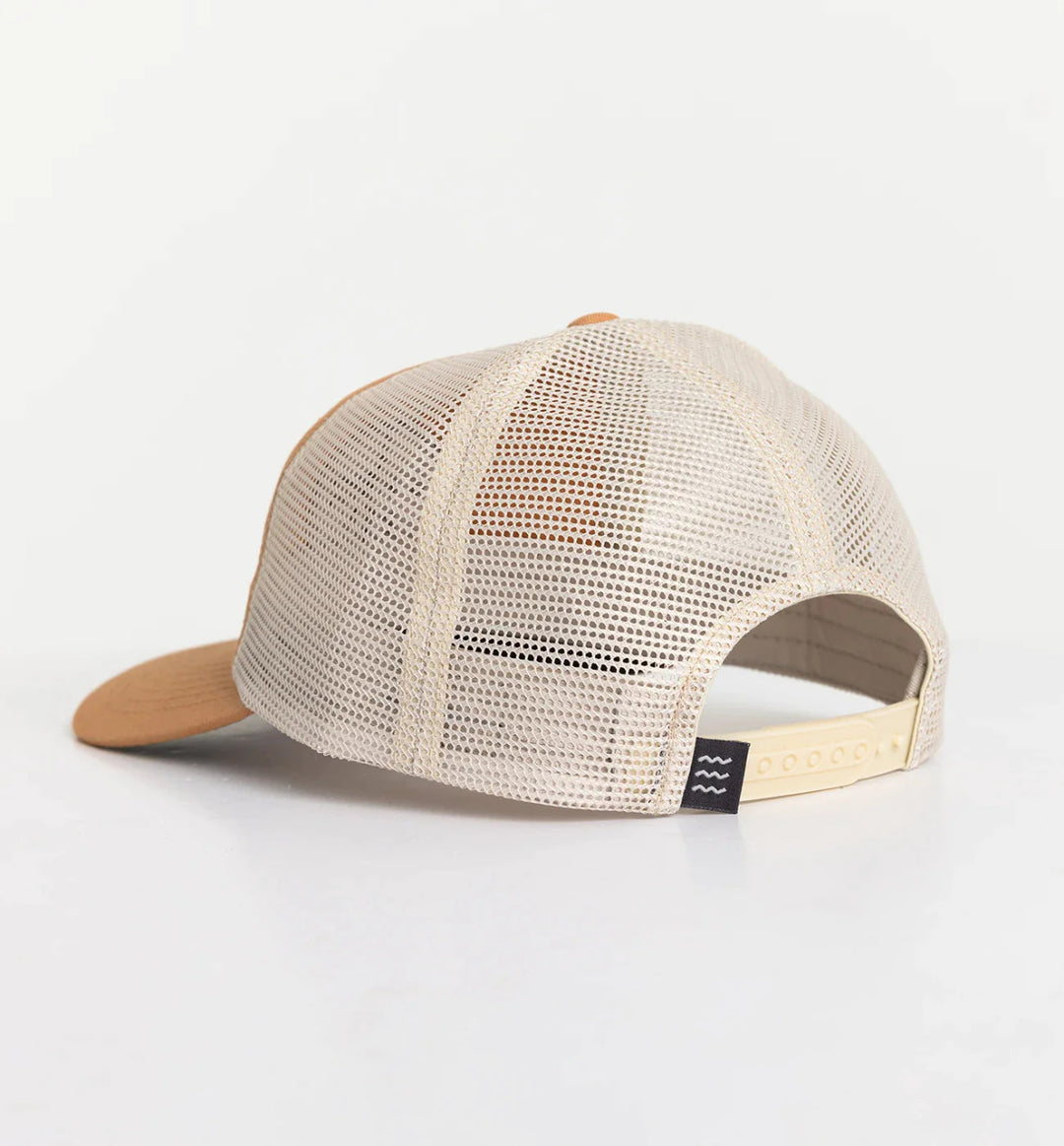 Free Fly Low Pro Badge Trucker Hat : Wheat