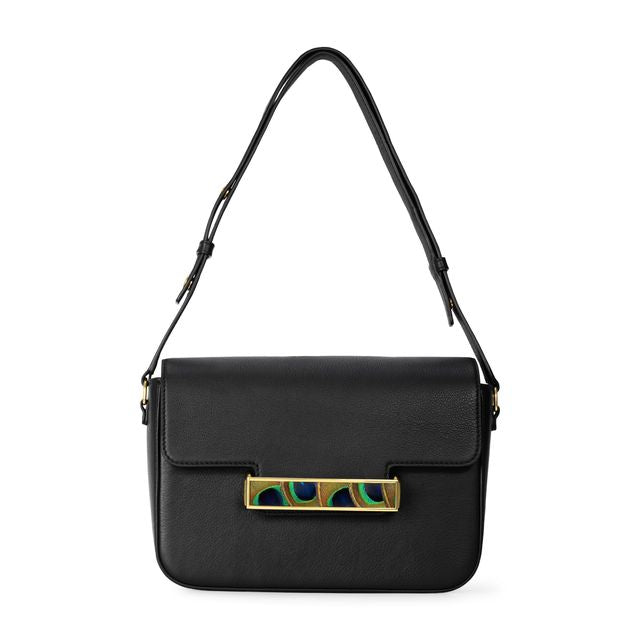 Brackish Oxford Handbag: Peacock