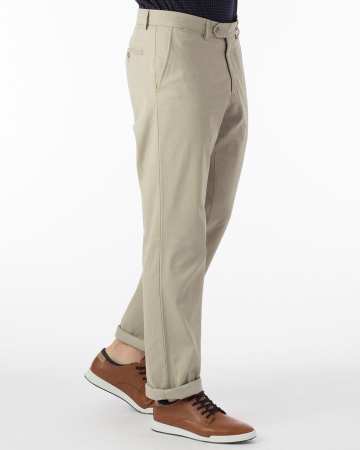 Ballin Pima Cotton Perma Color Atwater Pant - Stone