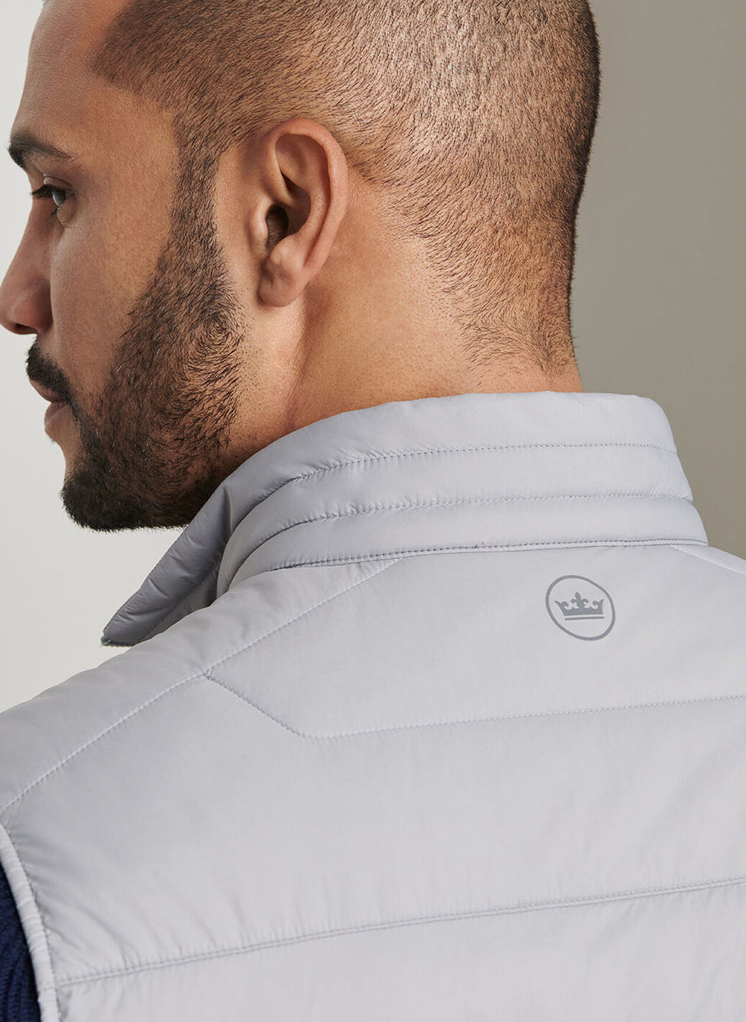 Peter Millar All Course Vest: Gale Grey