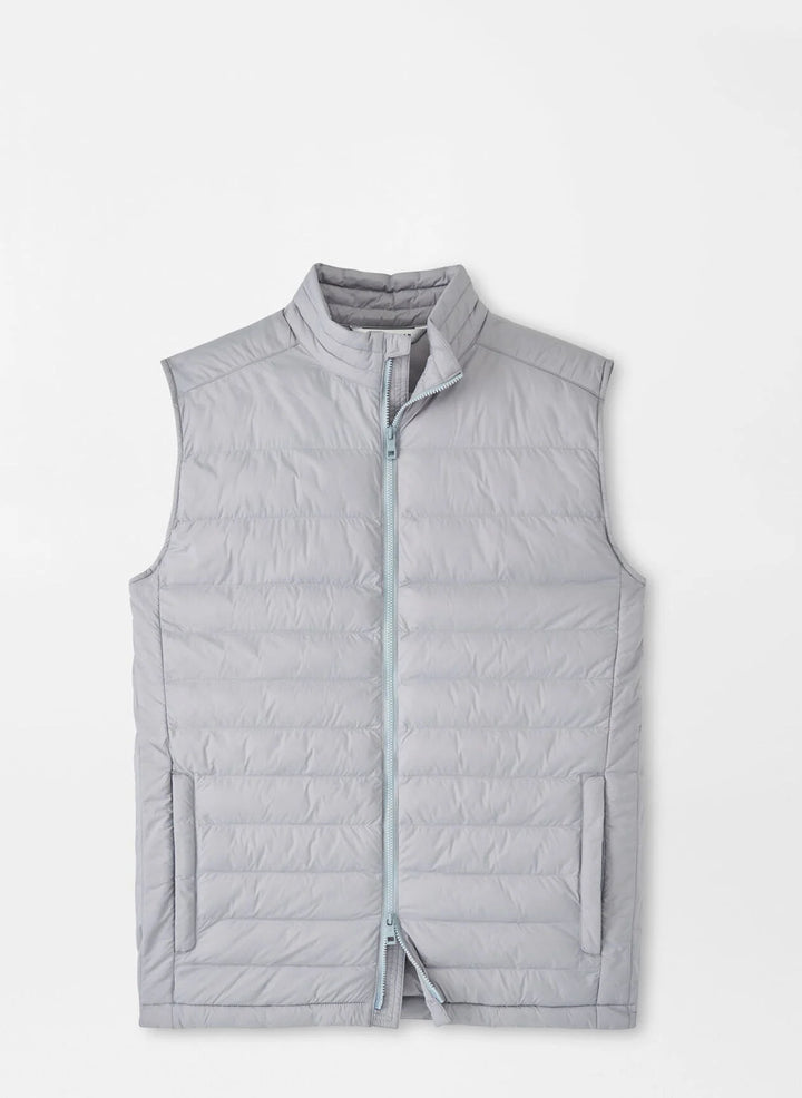 Peter Millar All Course Vest: Gale Grey
