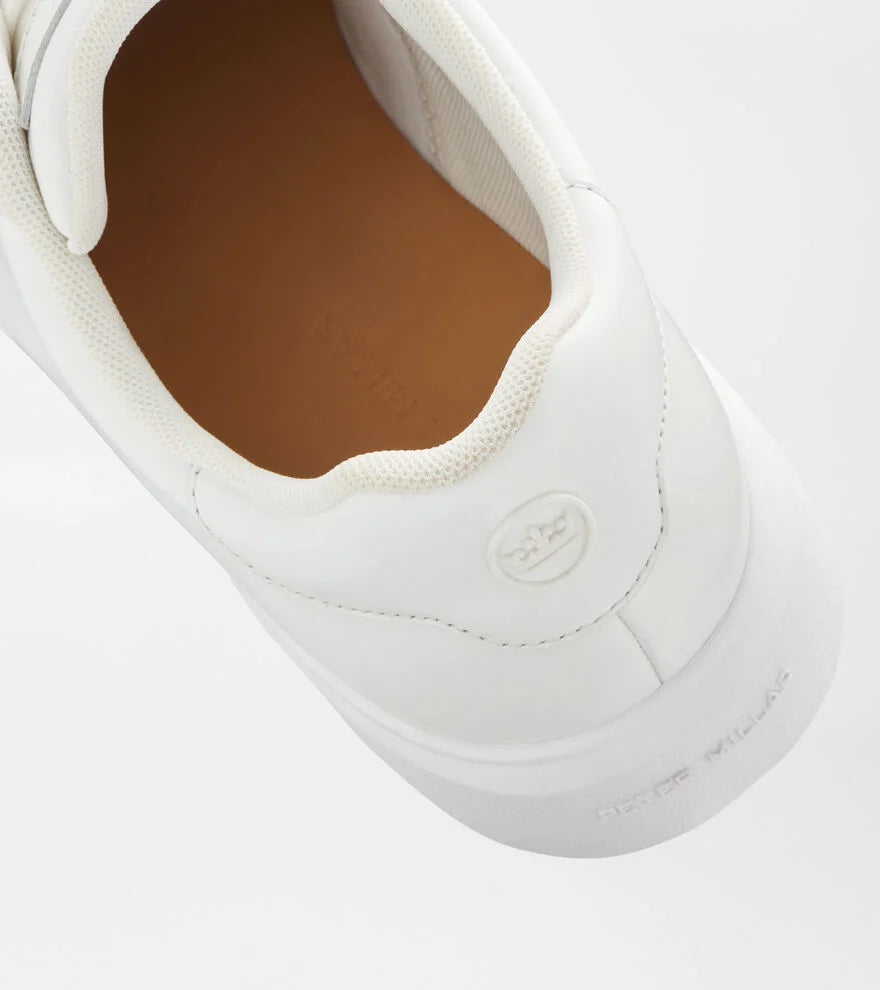 Peter Millar Drift Classic Sneaker: White