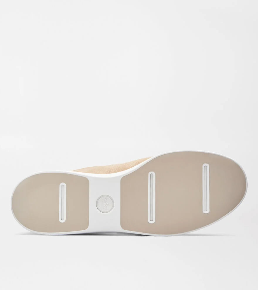 Peter Millar Drift Classic Nubuck Sneaker: Wheat